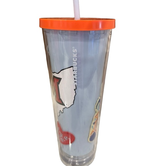 Starbucks 2019 Tumbler Dream in Color 24 oz. Patches  NEW Miami University OH - Picture 4 of 6